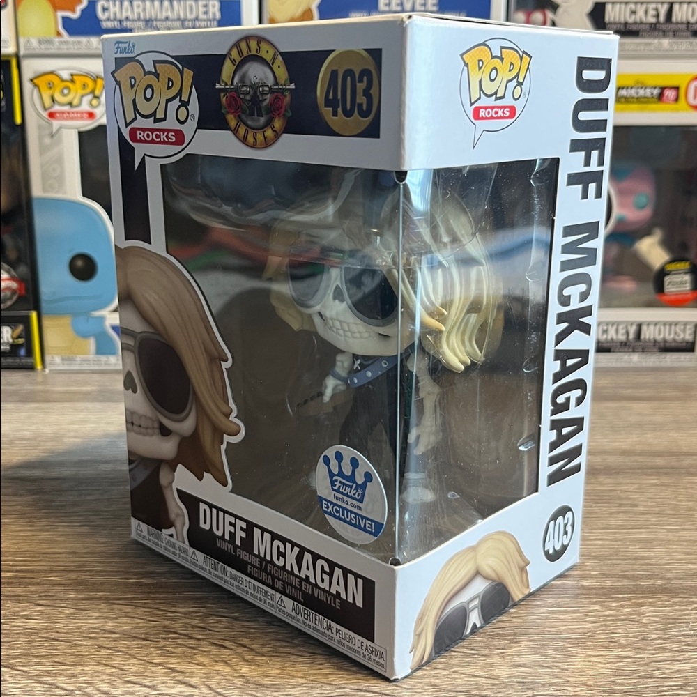 Funko Rocks Duff McKagan Exclusive Figure - Picture 3 of 4